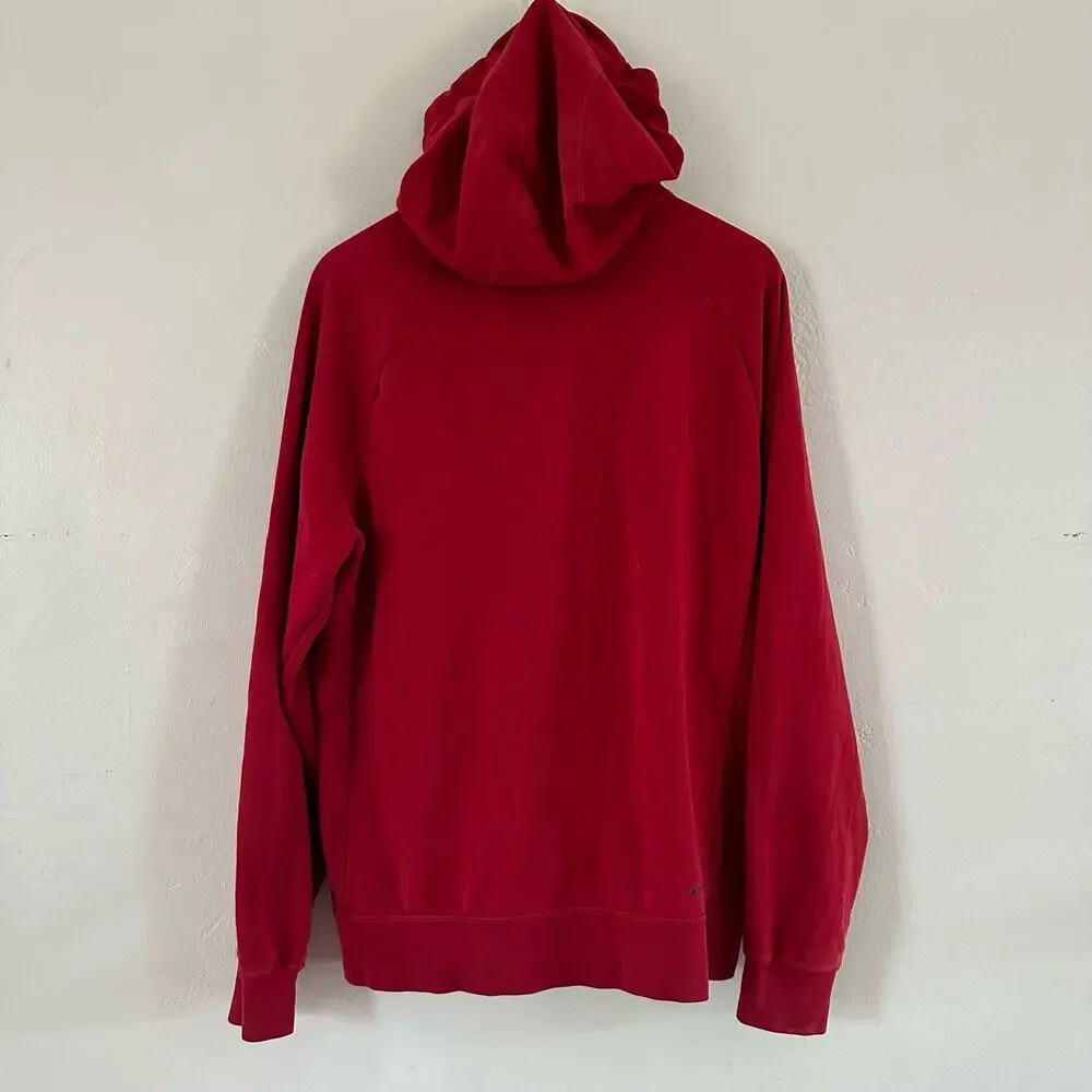 Nike Air Jordan Dri-Fit Pull Over‎ Red Hoodie Men's Size Medium Jumpman Logo